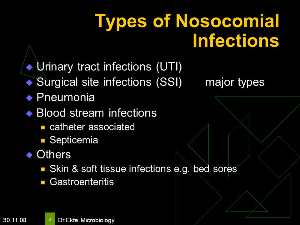 Nosocomial Infections & Hospital-Acquired Illnesses - Overview